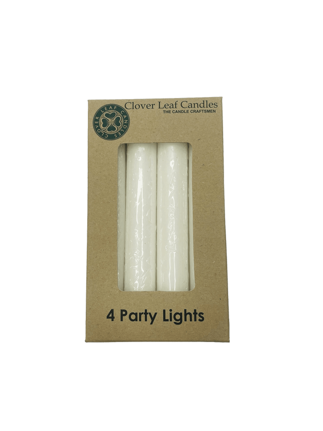 Candle Party Lights 15cm White X4