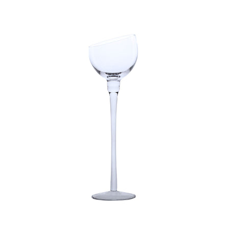 Wine Glass Shaped Candle Holder