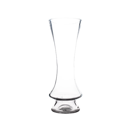 Glass Vase Big Size (Footed & Tapered) (11x29cm)