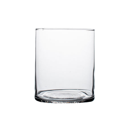 Small Glass Vase (Cylinder Shaped) (9x10cm)