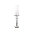 37.5cm Glass Candle Holder 