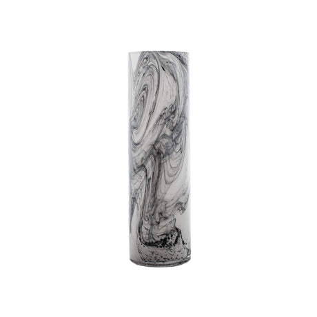 Marble Vase (Glass Cylinder) (12x40cm)