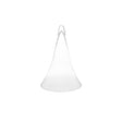 Glass Vase Clear (Cone Shaped)