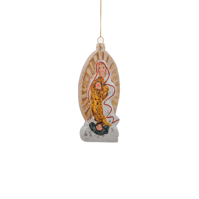 Nativity Baubles With Mary & Jesus 5.5x6.6x12.5cm