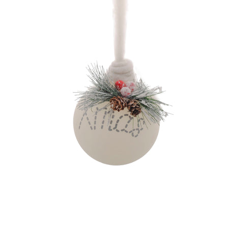 Xmas Glass Bauble