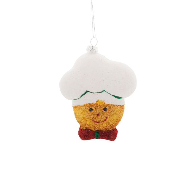 Gingerbread Boy Head 8.6X4.5X12.10Cm