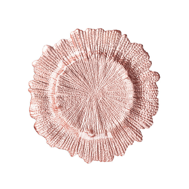 Flower Underplate Rosegold