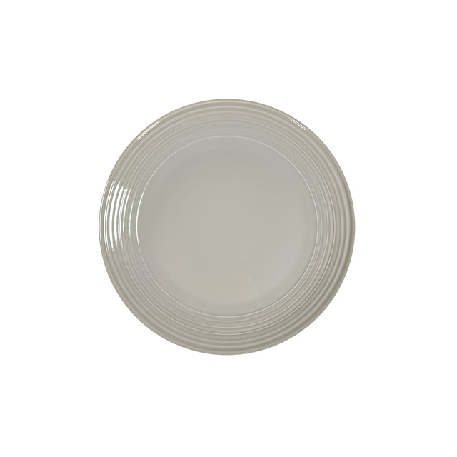 JENNA CLIFFORD - Embossed Lines Light Grey  Side Plate