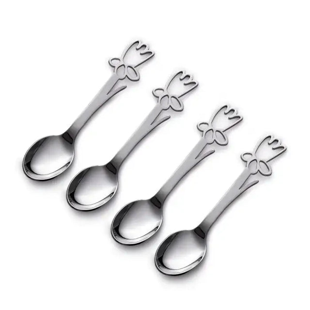 Teaspoon set of 4 - Daffodil