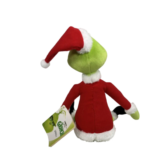 Grinch Plush With Santa Suit 32X12cm