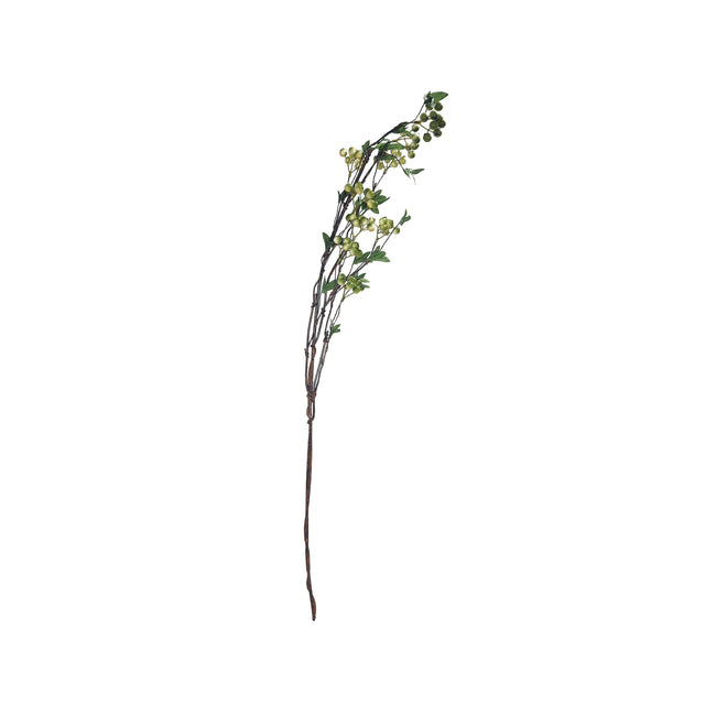 Green Cherry Branch (Artificial Mini) on 98cm Stem