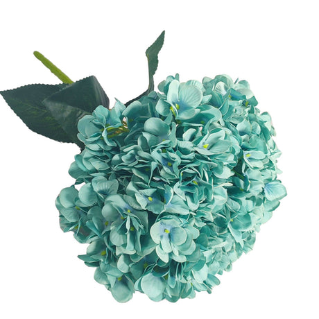 Turquoise Artificial Hydrangea 48cm