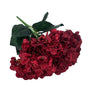 Red Artificial Hydrangea Flower 48cm