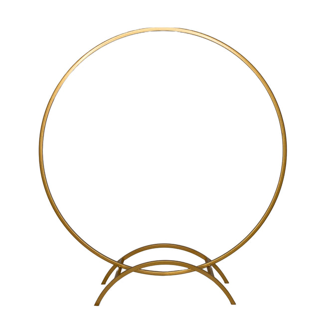 Gold Round Table Decor 60cm