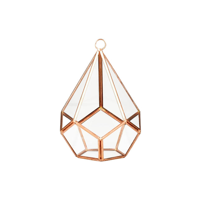 Pyramid 11cmx11cmx14cm Rosegold