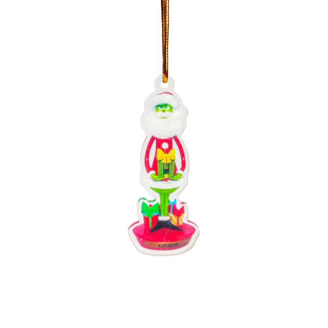 Plastic Grinch Toy (Hanging Ornament) 8cm