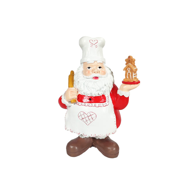 Santa Christmas Tree Ornaments (Red & White)