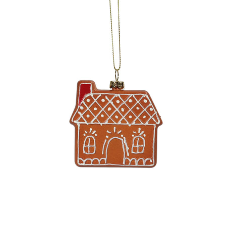 Gingerbread House Decorations (6.9x2x8.5cm)