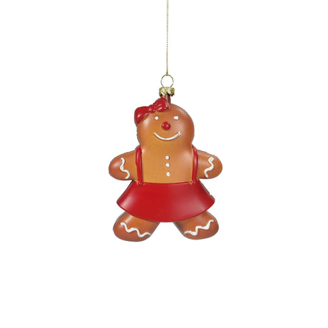 Gingerbread Man Decorations (5.4x2x9cm)