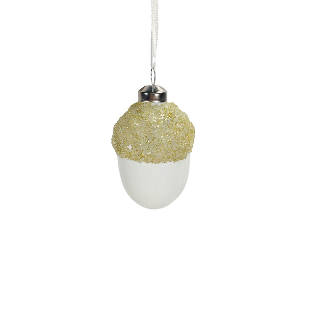 Acorn Antique 6Cm White