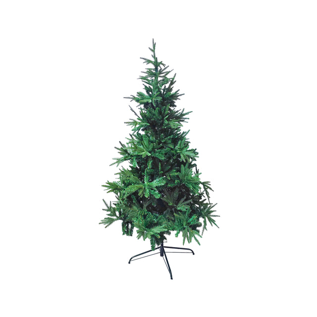 Green Hinged 210cm Christmas Tree