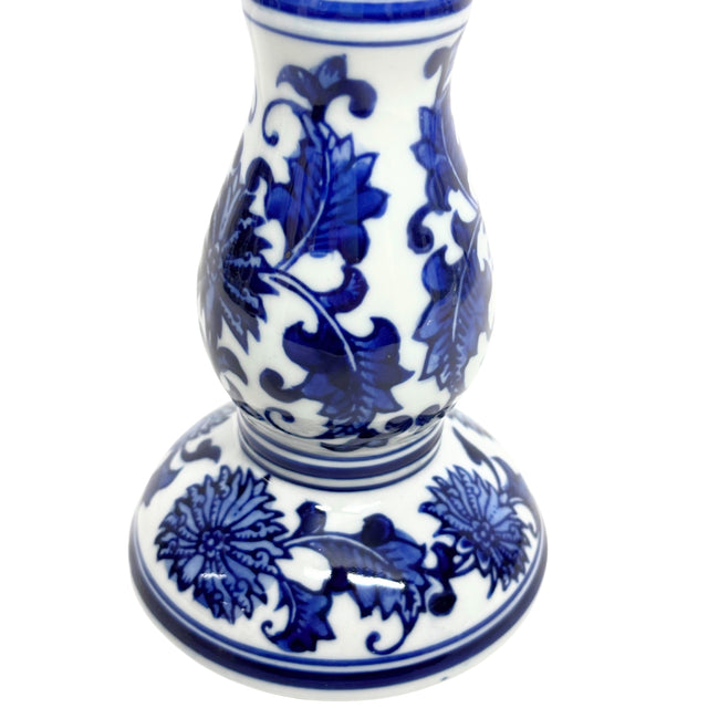 Ceramic candle stand 17.5x10cm