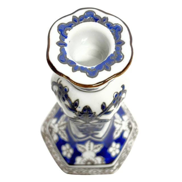 Ceramic candle stand 21x10cm