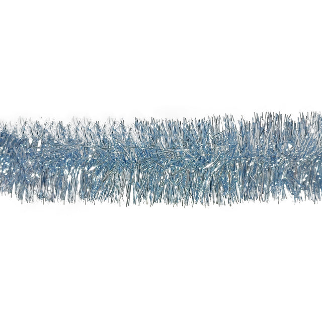 Tinsel Garland Light Blue 270cm