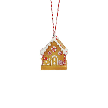Christmas Gingerbread House Decor (6.5x5x7cm)