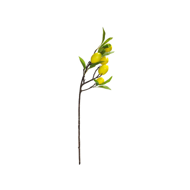 Artificial Lemon Branch