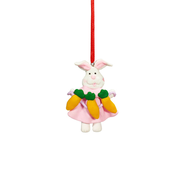 Rabbit Decor Hang Pink