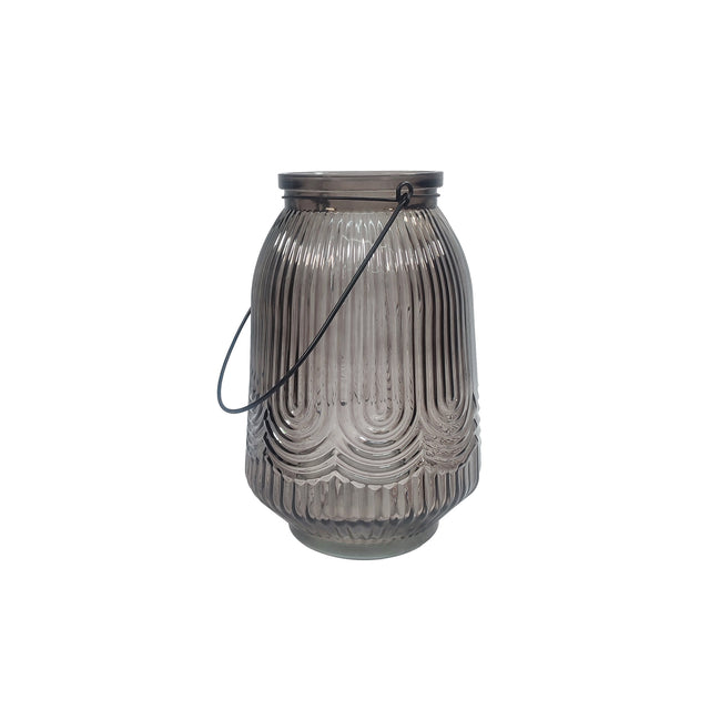 Lantern Vases (Grey) (24x16cm)