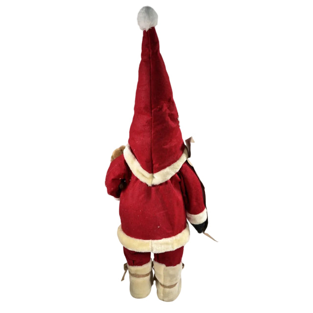 Gnome Santa With Naughty And Nice List 90Cm