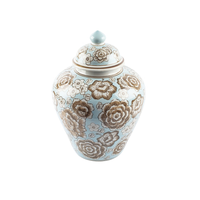 Ginger Jar Blue Rose Medium 32cm