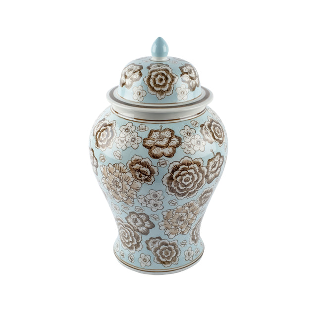 Ginger Jar Blue Rose Large 42cm