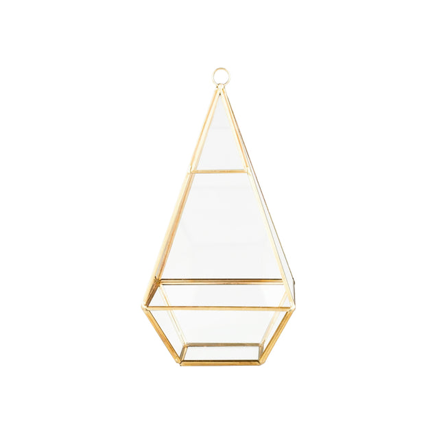 Pyramid 12cmx12cmx14cm Gold