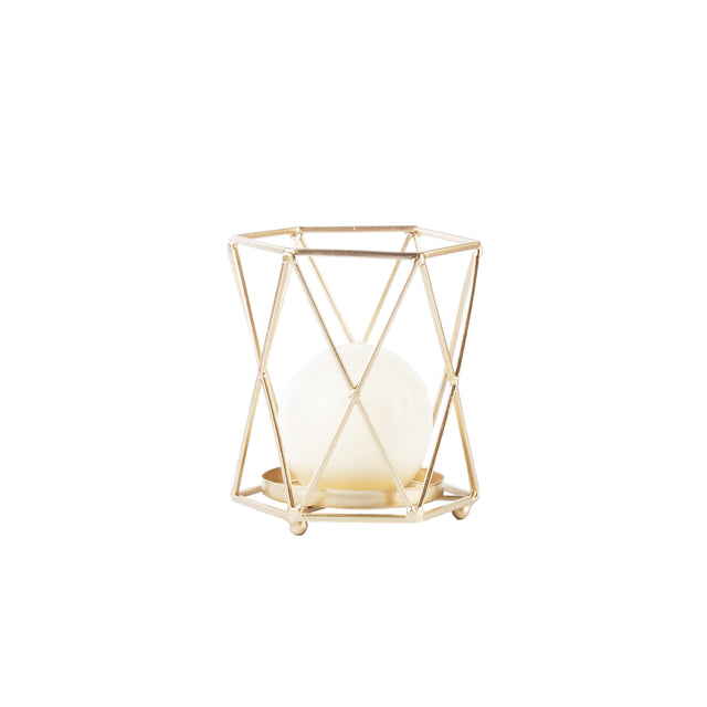 Geometric Candle Holder Large