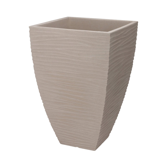 Flowerpot 40X40X62Cm, Sand
