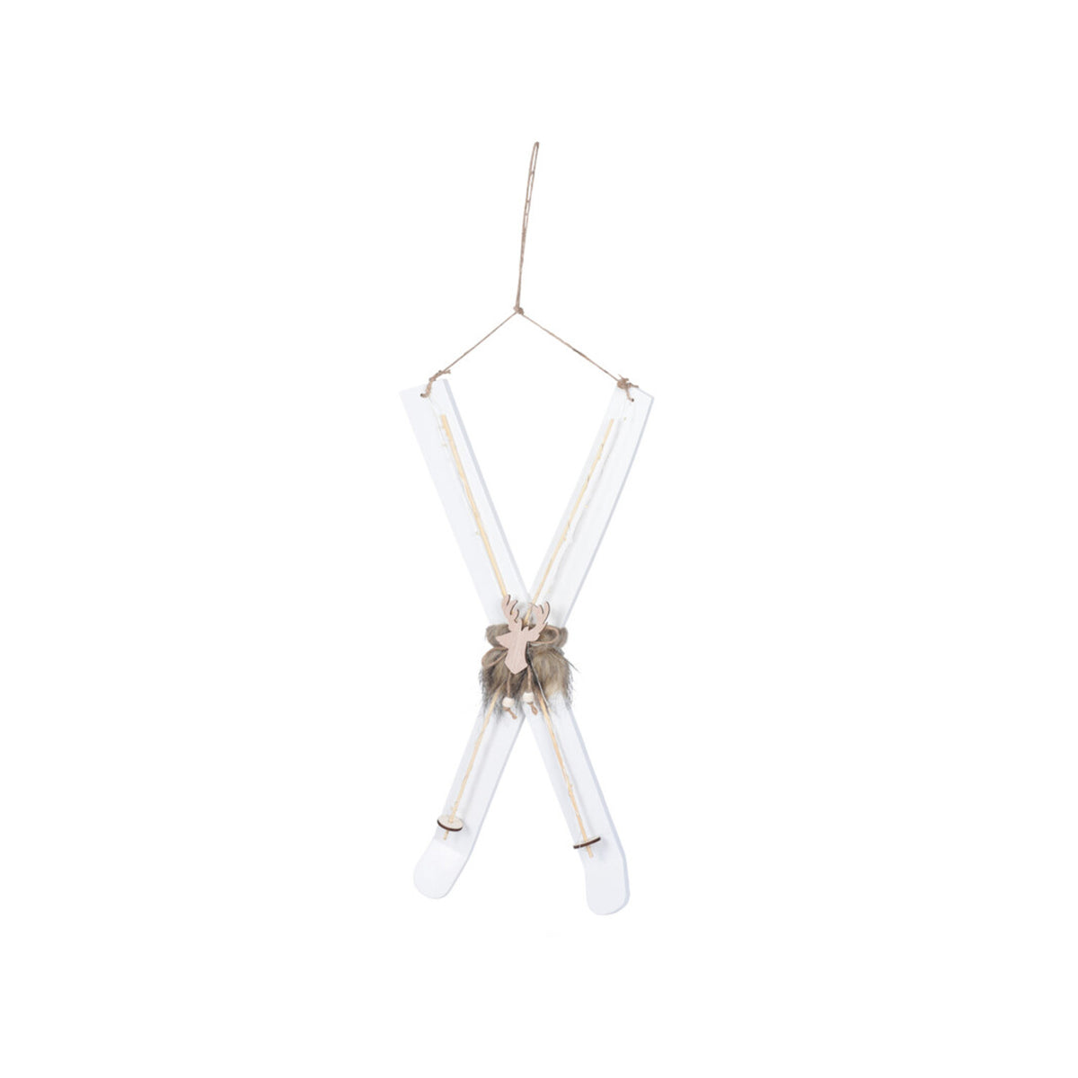 Skis With 20Pcs Warm White Led - White – Grandiflora