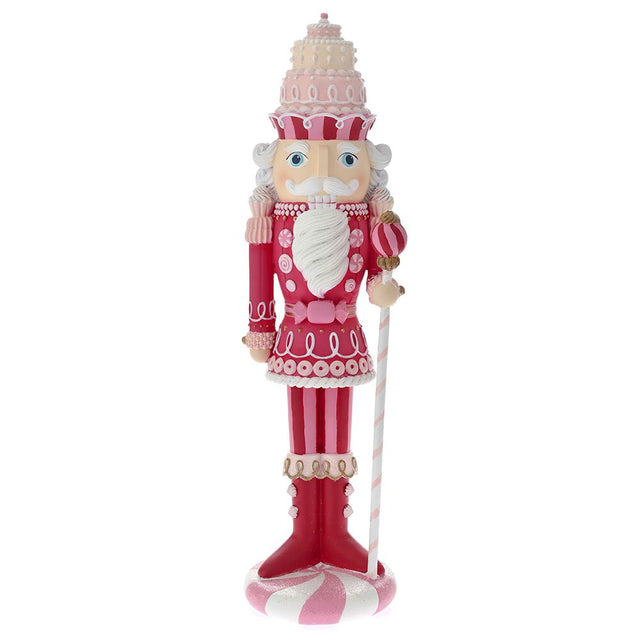 Christmas Candy Nutcracker 15x15x55cm