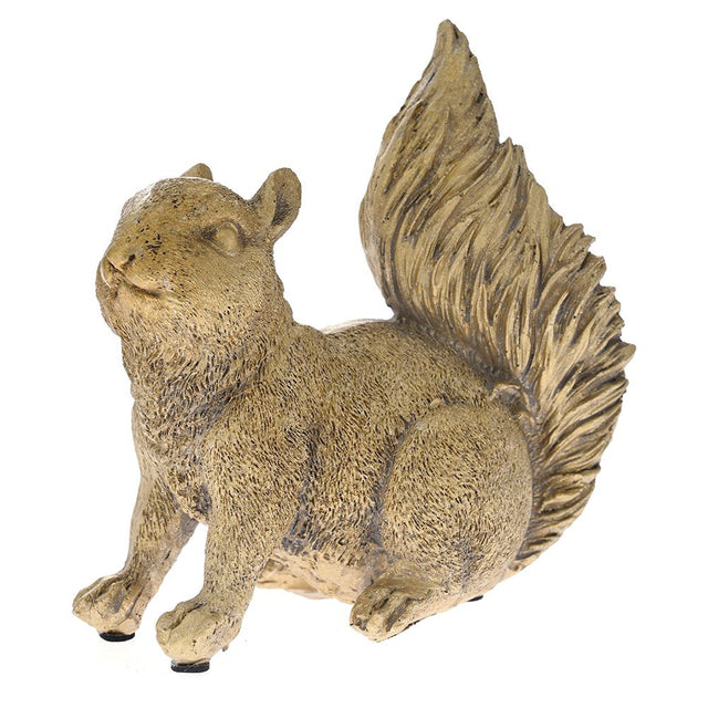 Gold Ceramic Squirrel 16X9X16Cm