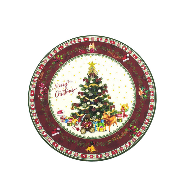 Charger Dish with Christmas Tree 33cm