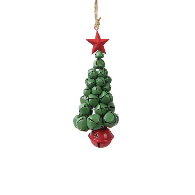 Bell Tree 7X18Cm - Green & Red