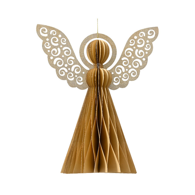 Paper Angel 12.5X15Cm - Gold