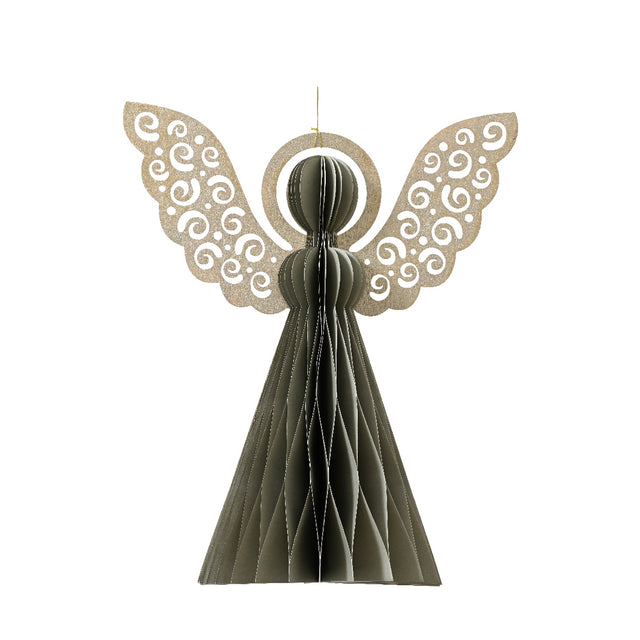 Paper Angel 16.7X20Cm - Grey