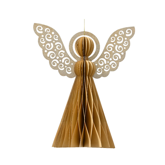 Paper Angel 33.4X40Cm - Gold