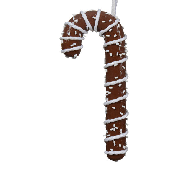 Candy Cane Decoration (Chocolate & Sprinkles)