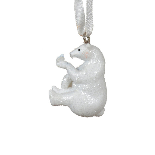 Polyresin Polar Bear 3.8X1X6.5Cm