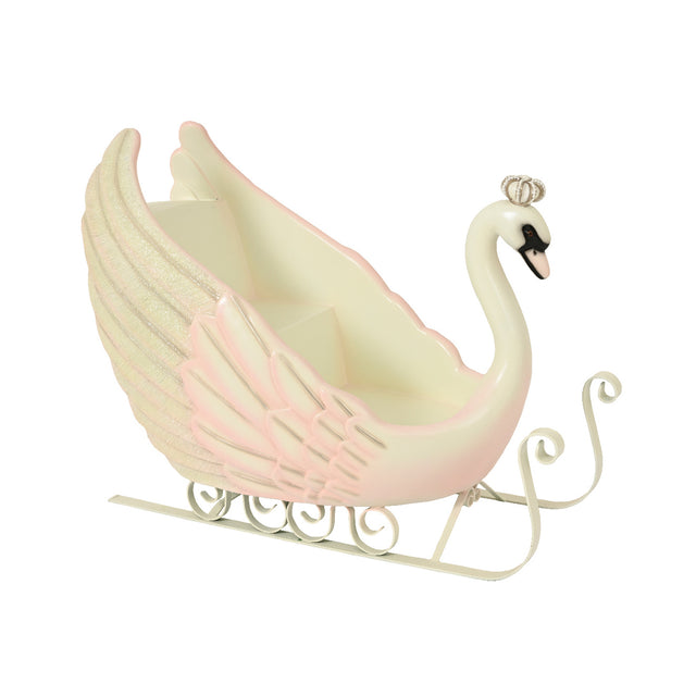 Polyfibre Swan Cart 98.43X54.61X74.3Cm