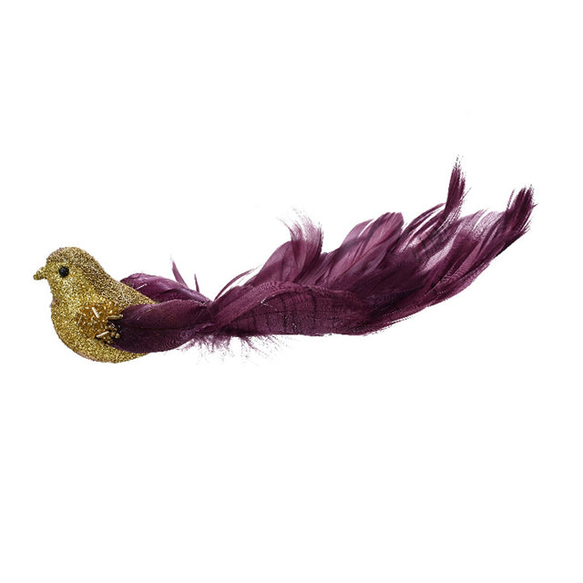 Foam Bird 4.5X20X5Cm - Purple